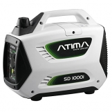 Atima SD1000i 1 kW leiser, tragbarer Inverter Stromerzeuger, Generator, mit 4-Takt Benzin-Motor benzinbetrieben - 1