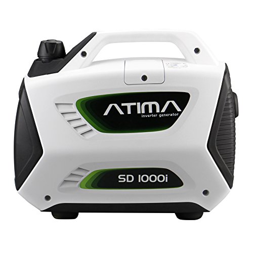 Atima SD1000i 1 kW leiser, tragbarer Inverter Stromerzeuger, Generator, mit 4-Takt Benzin-Motor benzinbetrieben - 3