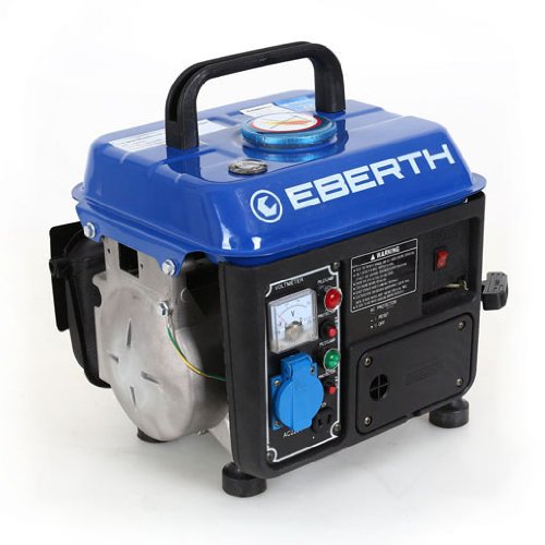 EBERTH 2 PS Benzin 750 Watt Stromerzeuger Notstromaggregat - 4
