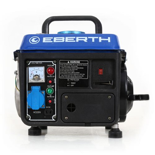 EBERTH 2 PS Benzin 750 Watt Stromerzeuger Notstromaggregat - 5