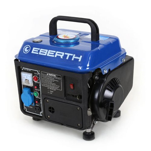 EBERTH 2 PS Benzin 750 Watt Stromerzeuger Notstromaggregat - 1