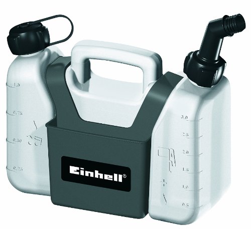 Einhell Kombi-Kanister ( 1,25 l Öltank, 3 l Benzintank, inkl. Werkzeugtasche) - 1