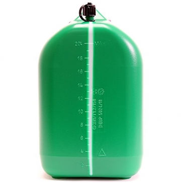 Never Stop Kraftstoffkanister Benzinkanister Reservekanister Kunststoff grün 20 Liter UN Zulassung - 2