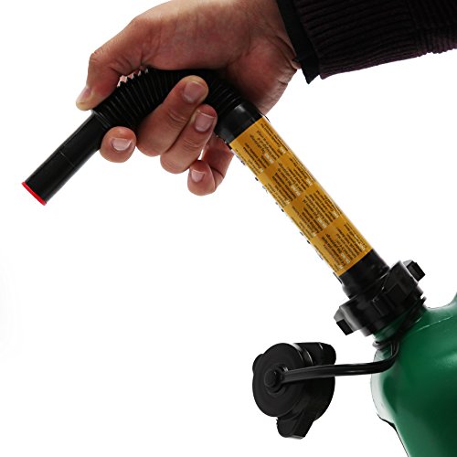 Never Stop Kraftstoffkanister Benzinkanister Reservekanister Kunststoff grün 20 Liter UN Zulassung - 3